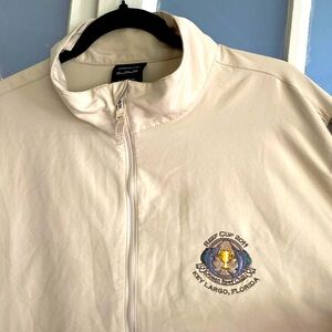 Nike Golf Men's 1/4 Zip Pullover Windbreaker Size XXL Reef Cup Key Largo FL 2011